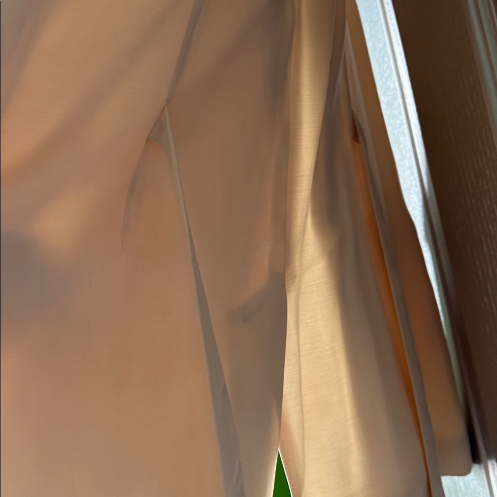 Open Edit Cream Sleeveless Blazer Vest - Picture 4 of 4